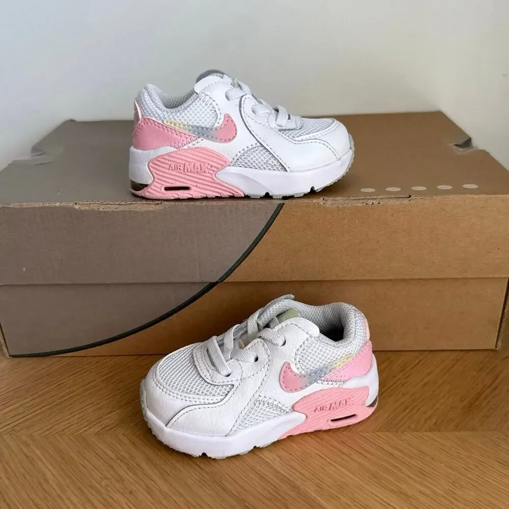 Nike Air Max Excee White/Pink Toddler Sneakers- SZ 4 C